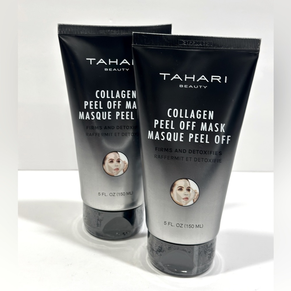 TAHARI 5 TAHARI Beauty Collagen Peel Off Mask Firms & Detoxifies Face - 5 FL oz